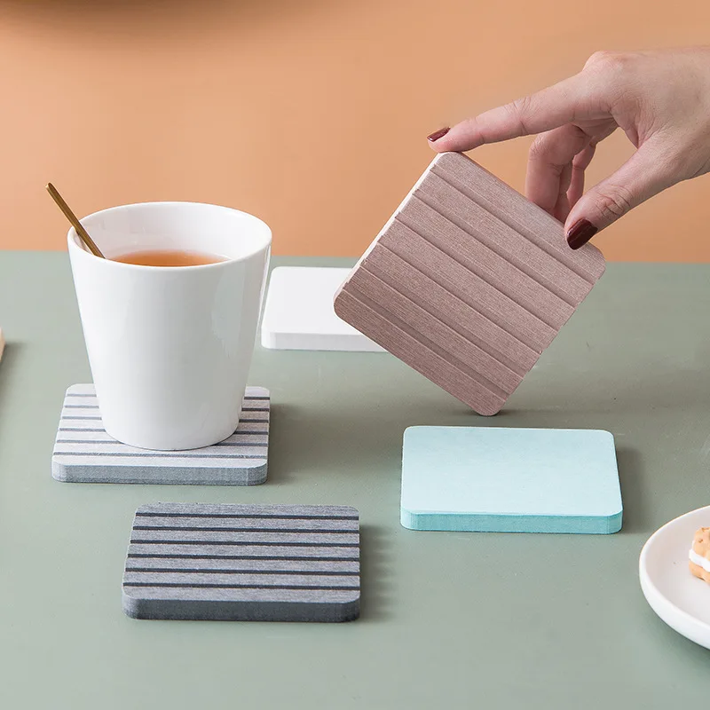 Diatom Mud Water Cup Mat Tableware Mat Tooth Cup Mat Household Kitchen Bathroom Water Absorption And Insulation Mat Gift