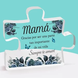1 acrylic puzzle unique birthday gift for mom commemorative decoration creative and interesting gift