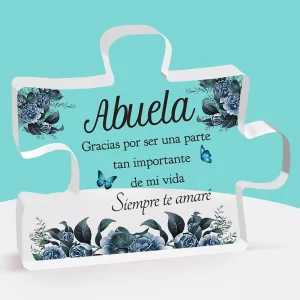 1pc, SpanishGifts For Grandma Acrylic Decorations Delicate Grandma Gifts From Grandchildren Christmas Anniversary Birthday Gifts